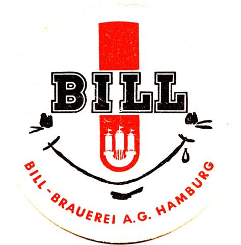 hamburg hh-hh bill bill rund 3a (215-smiley-schwarzrot)